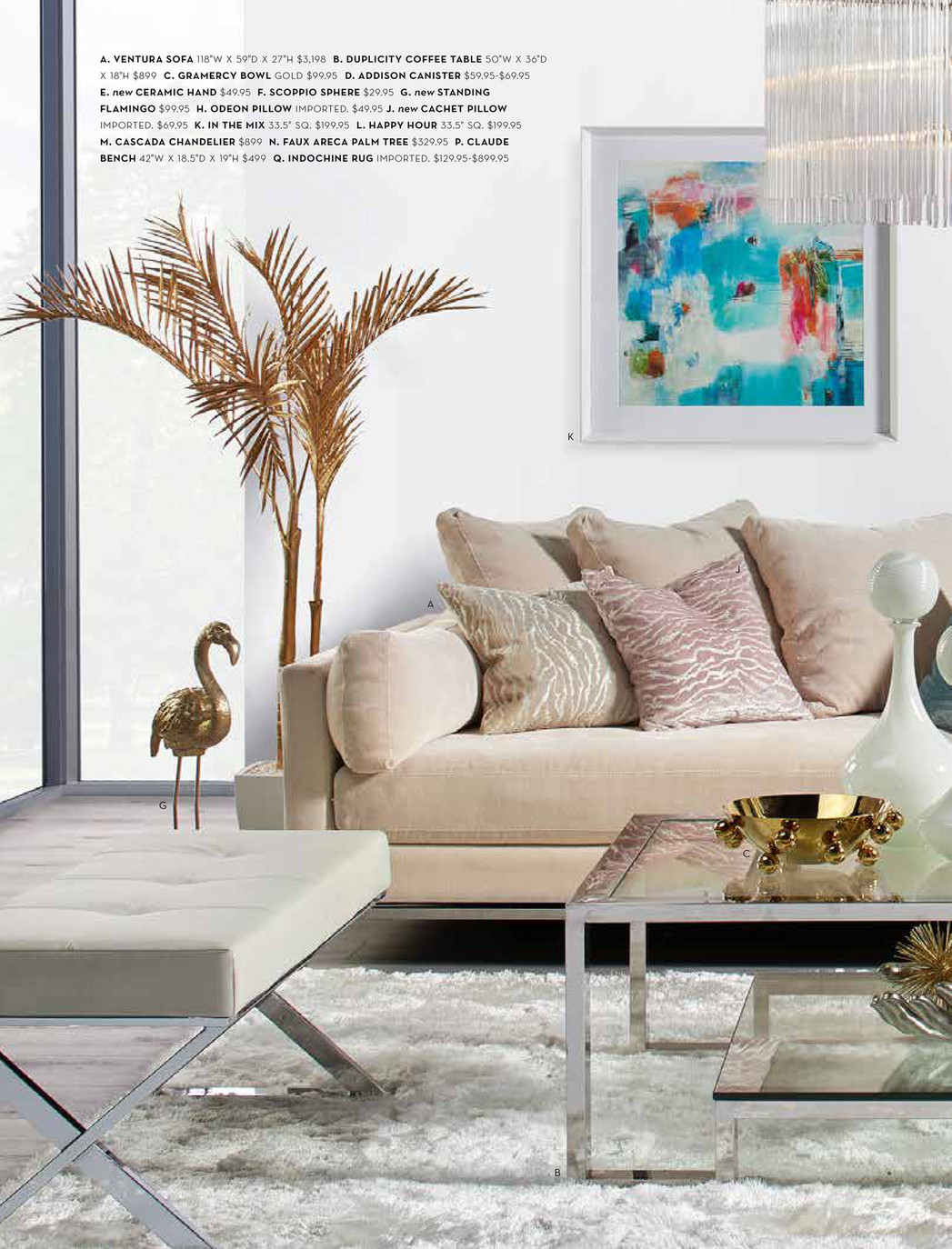 Z Gallerie - A Fresh Look - Cascada Chandelier