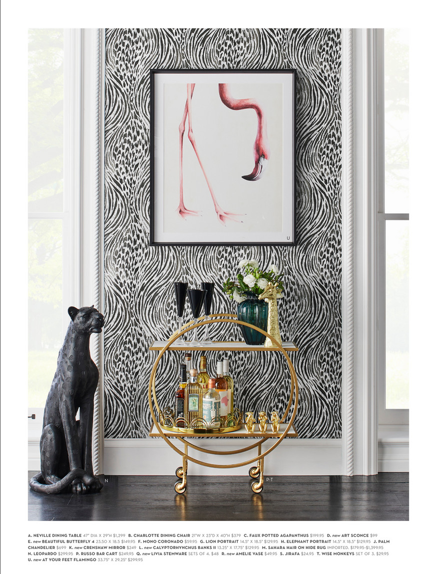 Z Gallerie - SPRING FORWARD - Leopardo