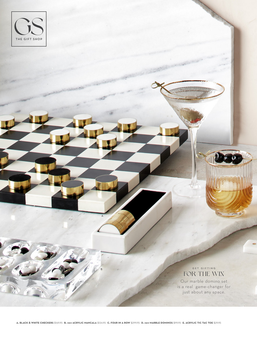 6.75 Black and White Checkered Chalk Martini Glass - Bed Bath & Beyond -  32226023