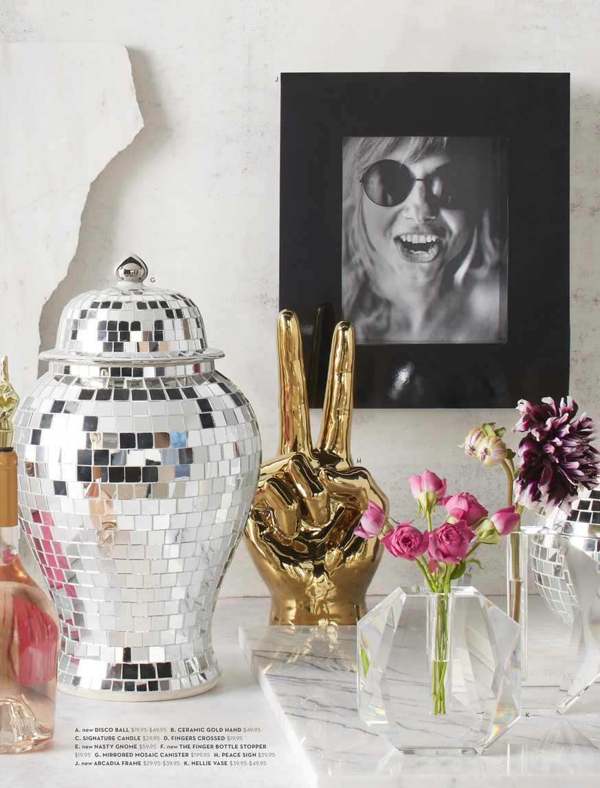Z Gallerie - The Gifts Shop Gift 2021 - Disco Ball Silver