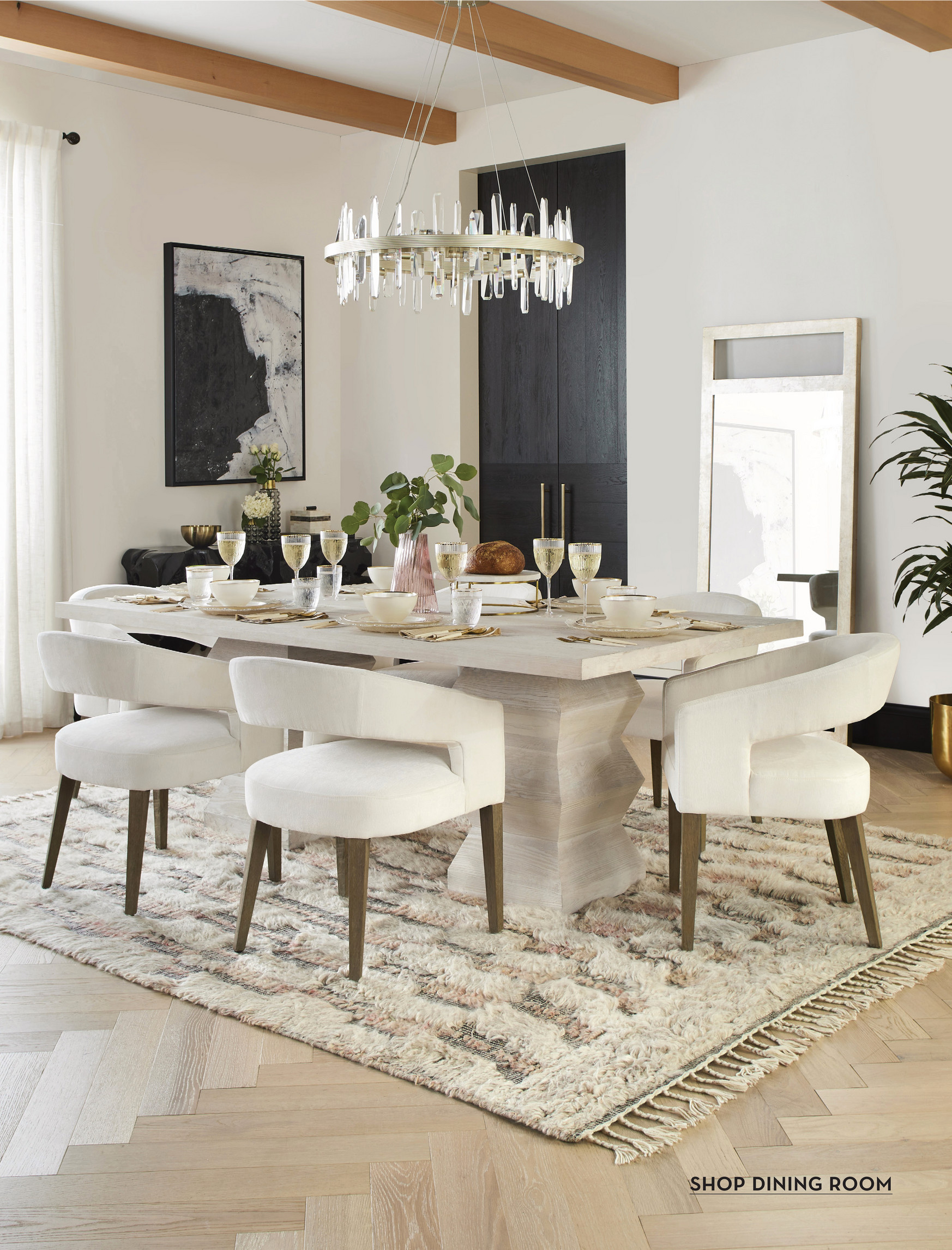 Z Gallerie - Summer 2022 Catalog - Capiz Chandelier