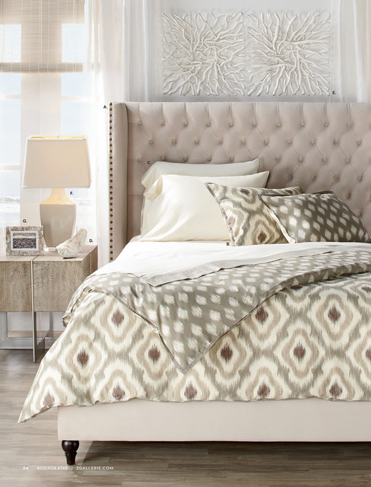 Z Gallerie Summer Sanctuary Gramercy Sheet Set Dual King Z Gallerie Summer Sanctuary Gramercy Sheet Set Dual King Aloe