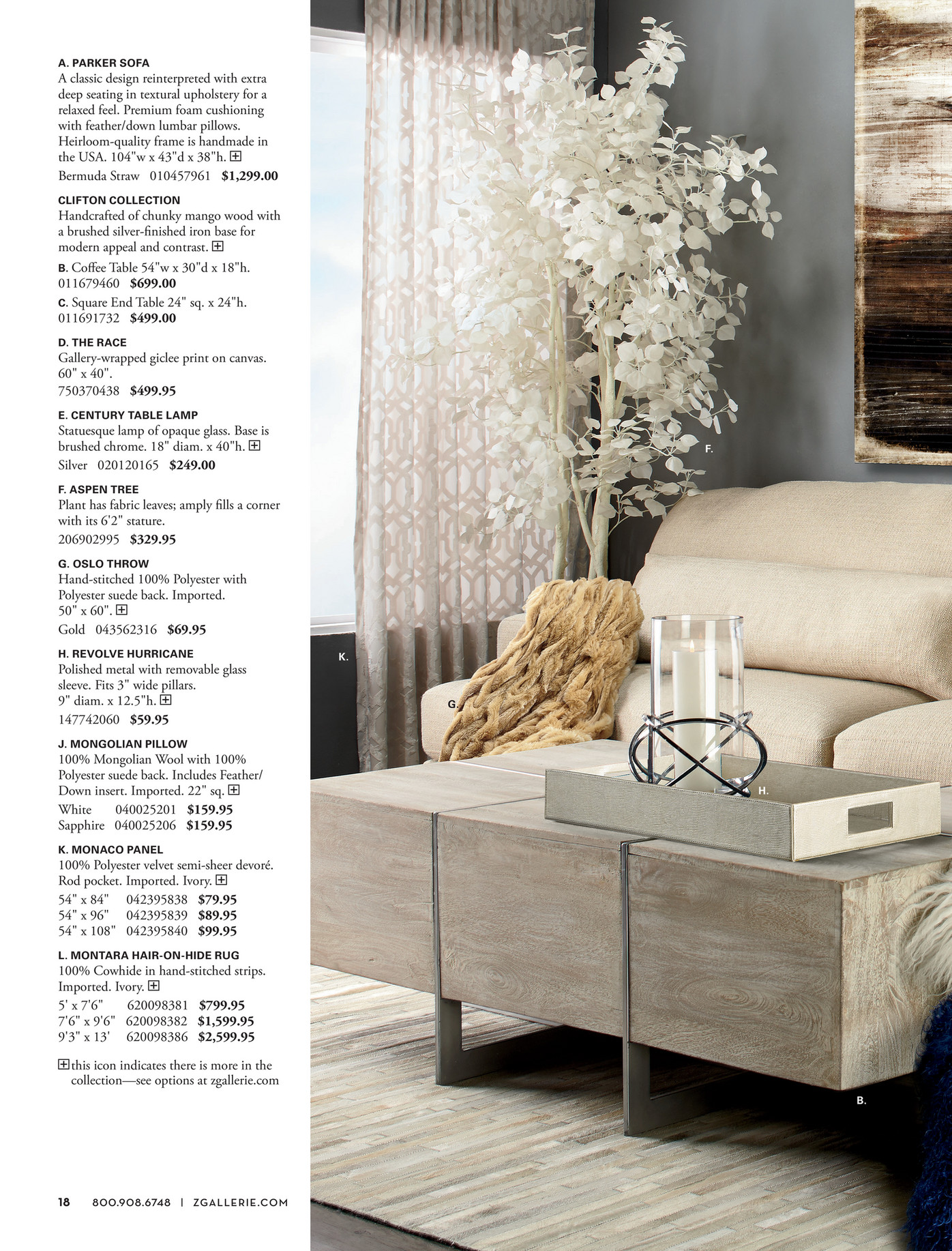 Z Gallerie Celebrate In Style Clifton Coffee Table