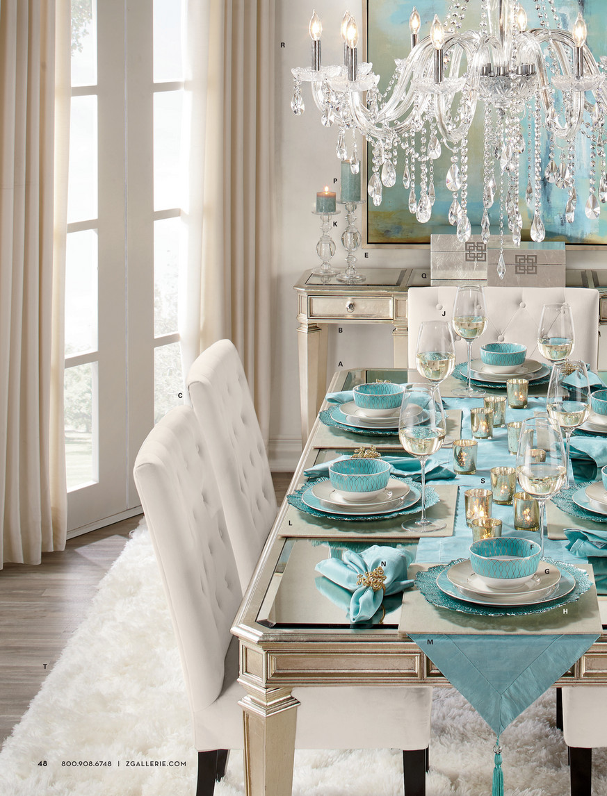 Z Gallerie All Set For Summer Empire Dining Table
