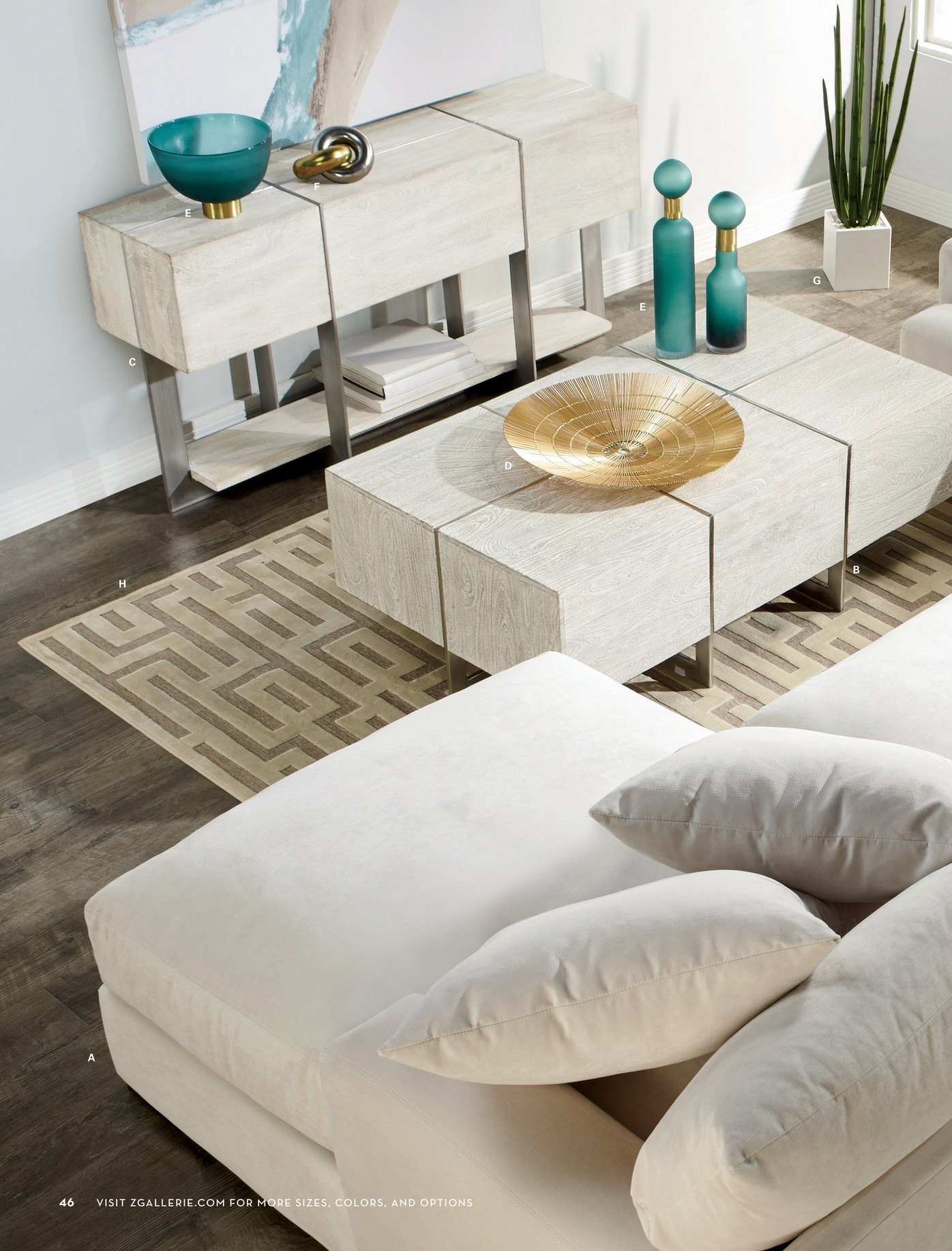 Z Gallerie Design Is In The Details Clifton Coffee Table
