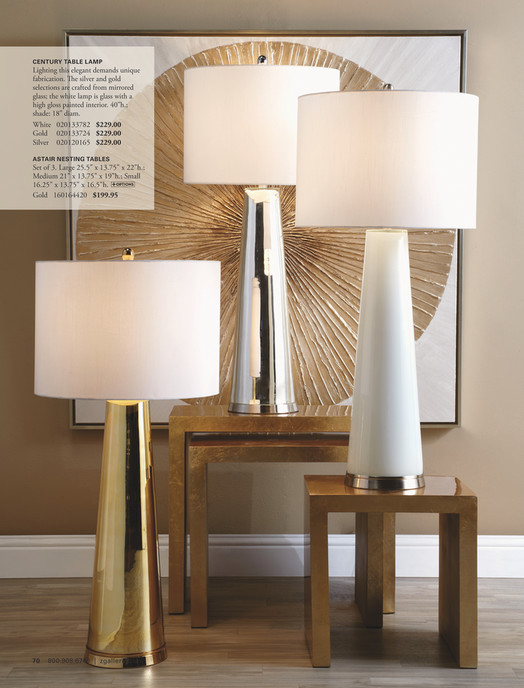 z gallerie table lamps